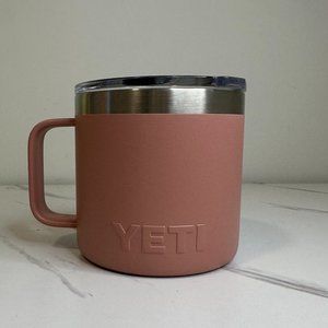 YETI Rambler Mug - Sandstone Pink (Rare Color) - 14 oz